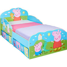Das mädchenzimmer zu gestalten,ist eine interessante und inspirierende aufgabe für dei eltern. Kinderbett Peppa Pig Inkl Schubladen 70 X 140 Cm Peppa Pig Mytoys