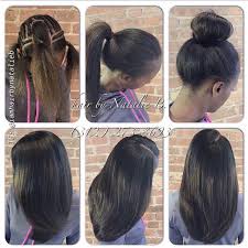 Hair weaves can do much more than make your hair look longer and thicker. When Your Sew In Looks Like It S Growing Out Of Your Scalp Perfect Pony Sew In Hair Weave By Natalie B Weave Hairstyles Natural Hair Styles Hair Looks