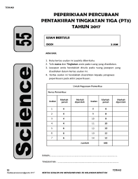 Soalan peperiksaan percubaan pmr 2013 sbp (sekolah berasrama penuh)/ trial pmr 2013 examination papers. Fillable Online Peperiksaan Percubaan Pentaksiran Tingkatan Sistem Guru Online Fax Email Print Pdffiller