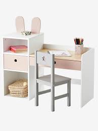 Gewöhnlich versandfertig in 3 bis 5 tagen. Vertbaudet Kinder Schreibtisch Hase In Weiss