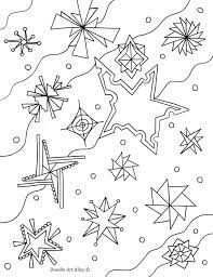 Kids of all ages will love coloring these dr. Winter Coloring Pages Doodle Art Alley