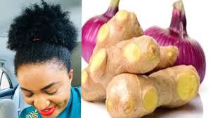 How I Use Ginger And Onion For Unstopable Hair Growth Youtube Onion Hair Growth Onion For Hair How To Grow Natural Hair