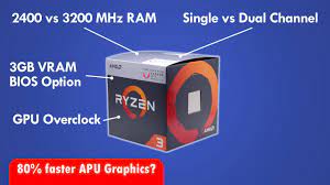 Besides its low price, the ryzen 3 2200g's secret weapon is its onboard vega graphics processor. Ryzen 3 Apu Vega Graphics Tweak Guide You Could Be Getting 80 Lower Performance Youtube