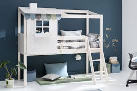 Denn hier verwandelt sich ein schlafplatz in luftiger höhe durch die. Flexa Classic Halbhochbett Mit 1 2 Classic Haus Kiefer Mobel Letz Ihr Online Shop