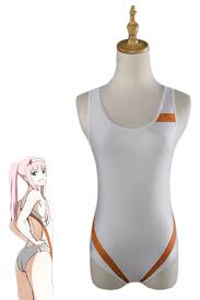 Anime Darling In The Franxx Zero Two Code 002 Swimsuit Cosplay Costume |  Free Nude Porn Photos