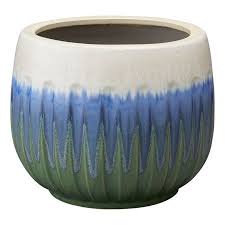 Better Homes Gardens Asbay Ceramic Reactive Finish Planter 12 Walmart Com In 2020 Better Homes Gardens Better Homes Ceramic Planters