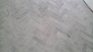 Carrara marble look long herringbone matt mosaic tile | $5 per sheet brand new herringbone carrara marble appearance with a gorgeous matt finish. White Carrara Honed 3x12 Herringbone Transitional Bathroom Miami By Mosaic Co Houzz