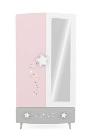 Kleiderschrank Stella 95 X 186 8 Cm Kleiderschrank Babyzimmer Ideen Kinder Zimmer