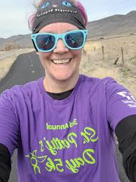 Got my 5k again! This time I ran it for a time of 40:20. #PostRunSelfie  #StPattysDay5K #thisonesforpatty