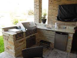 Outdoor kitchen costs per linear foot. Outdoor Kitchens Houston Katy Dallas Cinco Ranch Texas Custom Patios Patio Kitchen Outdoor Kitchen Design Outdoor Kitchen