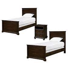 If you want to spend on luxury bedroom sets or simple ones, you must make sure the quality is high. 3 Piece Kids Bedroom Set With Set Of 2 Twin Beds And Nightstand Walmart Com Walmart Com