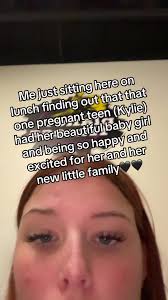 Im so happy for her✨🖤 #fyppppppppppppppppppppppp #fypシ #teenparents  #teenprenancy