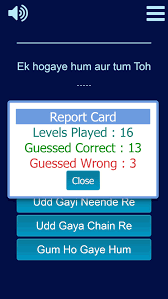 But what was more important was the music. Finish The Lyrics Bollywood Songs For Android Apk Download
