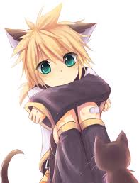 Meteor, anime, anime boy, anime girl, love, night, friends. Neko Boy Cute Anime Boy I Love Anime Anime Boys Kagamine Len Neko Full Size Png Download Seekpng