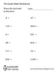 Ixl.com has been visited by 100k+ users in the past month Free Printable Decimals Worksheet For Seventh Grade 7th Grade Math Worksheets Algebra Worksheets Pre Algebra Worksheets