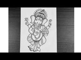 Ganesh Ji Drawing How To Draw Lord Ganesh Drawing Step By Step Pencil Drawing Easy Youtube In 2020 Easy Drawings Pencil Drawings Step By Step Drawing