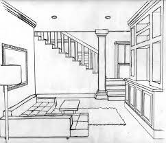 Finest living room how to draw a one point perspective with drawing. Loft Living Room Perspective Perspective Room Perspective Drawing Lessons One Point Perspective