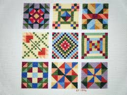 Hang mini quilts with quick corner triangles. 240 Quilt Patterns Cross Stitch Ideas In 2021 Cross Stitch Quilt Patterns Stitch