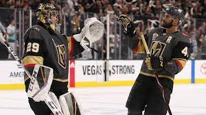 Why don't you have hockey replay or something? Golden Knights Score 7 Shut Out Sharks In Game 1