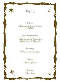 Creez Et Imprimer Vos Menus Gratuitement Menu Blanc Orne D Etoiles Dorees Menu A Imprimer Menu Menu De Noel