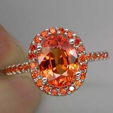 Pin By Kris Ann Martin On Sparklies Orange Jewelry Padparadscha Sapphire Padparadscha