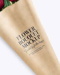 Download Download Flower Bouquet In Kraft Paper Wrap Mockup Psd Psd Product Packaging Mockup Set To Showcase Your Branding Design In A Photorealistic Look This Free Psd Mockup Easy To Edit With