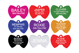 Personalized dog tags, cat tags with free laser engraving and lifetime guarantee. Bow Tie Pet Tags Custom Engraved Gotags