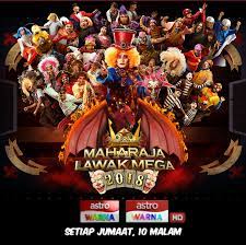 Maharaja lawak mega 2018 kembali dengan menampilkan 14 peserta terdiri daripada 12 kumpulan (duo & trio) serta 2 pelawak solo. Peserta Maharaja Lawak Mega 2018 Inilah Realiti
