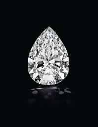 White stones are exceptionally colorless and fancy colored diamonds are often found with a brown, purple, blue, or pink tone. An Important 89 23 Carats Type Iia Pear Shaped Diamond Pendant Alain R Truong
