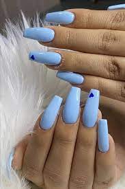 47+ stunning blue nail designs for a bold and beautiful look. 90 Long Acrylic Nails Design Ideas June 2020 Long Acrylic Nail Designs Short Acrylic Nails Designs Square Acrylic Nails