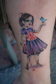 Bioshock Big Daddy And Little Sister Tattoo Bioshock Little Sister Tattoo Bioshock Tattoo Cute Tattoos Unique Tattoo Designs
