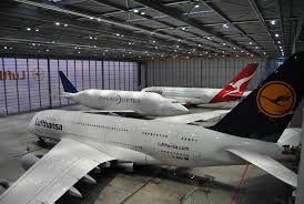 130 likes · 1 talking about this. Airplane Eye Candy Boeing 747 Dreamlifter Between Two Airbus A380 S Airlinereporter Airlinereporter