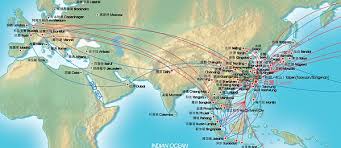 All air china flights on an interactive flight map, including air china timetables and flight schedules. Usa Air Route Map