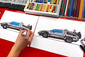 Included in this digital ebook download are 50 step by steps and 50 coloring pages. Art For Kids Hub Follow Along With Us And Learn How To Draw The Awesome Delorean From Back To The Future Watch On Youtube Https Youtu Be 3aselx1yxbm Or Art For Kids Hub Https Artforkidshub Tv Programs How To Draw The Delorean From Back To The