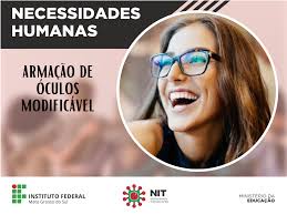 Armação de óculos modificável