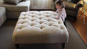 Bridge fabric coffee table ottoman. Fabric Ottoman Coffee Table Youtube