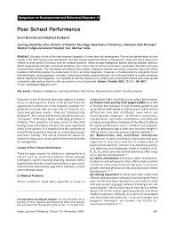 I will give you an example of how to deal with unfair trade. Pdf Poor School Performance