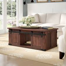 The cosgrave coffee table has a natural. Laurel Foundry Modern Farmhouse Rosa Solid Wood Coffee Table With Storage Reviews Wayfair