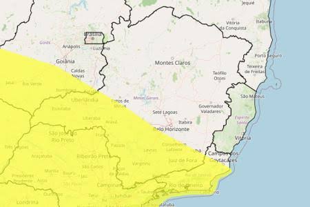 Tempestade e granizo em MG: veja lista das 388 cidades sob alerta nesta quinta (10) | Rádio Itatiaia