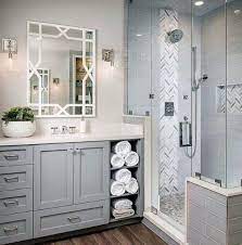 25 bathroom decorating ideas on a budget. Top 60 Best Grey Bathroom Ideas Interior Design Inspiration