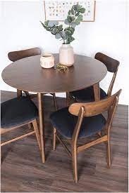 Tell city dining room table $500 pic hide this posting restore restore this posting. Dakota 5 Piece Dining Table Set For 4 Walnut Small Kitchen Table Edloe Finch Furniture Co