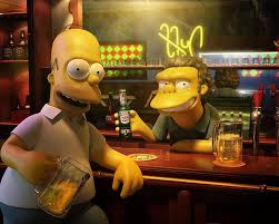 Best collections of pub wallpapers design for desktop, laptop and mobiles. Hd Wallpaper The Simpsons Bar Representation Human Representation Art And Craft Wallpaper Flare