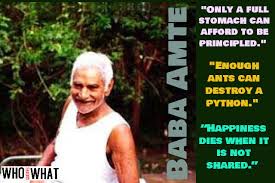 Enjoy the top 2 famous quotes, sayings and quotations by sunderlal bahuguna. Quotes By Baba Amte