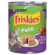 Purina Friskies Pate Turkey Giblets Dinner Cat Food Shop Cats At H E B
