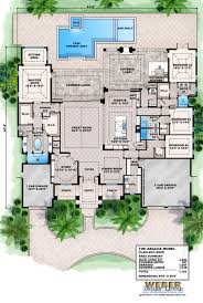 Having a pool right inside your own home with unlimited access and privacy is something that some people can only dream of. House Plans With Pools Luxury Home Floor Plans With Swimming Pools