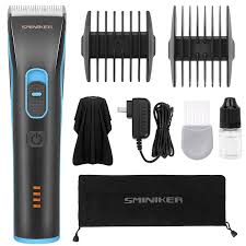 To balance it out, you can fade the sides using a shorter setting like the #4 or #3 length guard to get the desired haircut shape and contrast. Amazon Com Professional Hair Clippers For Men Cordless Rechargeable Hair Trimmer With Hairdressing Cape And Travel Bag 4 Precise Length Adjustable Hair Cutting Kit With 2 Guide Combs Low Noise Clippers For