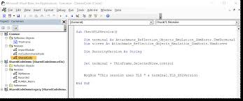 So get them right now. Import Macros To The Common Project