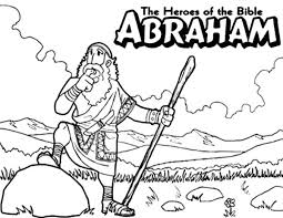 Includes images of baby animals, flowers, rain showers, and more. Abraham The Bible Heroes Coloring Page Netart