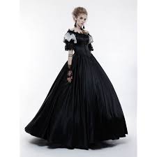Schwarz gothic stickerei hochzeit kleider vintage liebsten voller länge lace up korsett land kirche brautkleider. Damen Kleid Hochzeit Ballkleid Punk Rave Black Ruby Gothic Wq 356 Bk Metalshop De