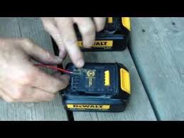 Black And Decker 12v Drill Battery Won T Charge Dewalt Battery Won T Or Will Not Charge This May Fix It Youtube Diy Shops Dewalt Dewalt Drill